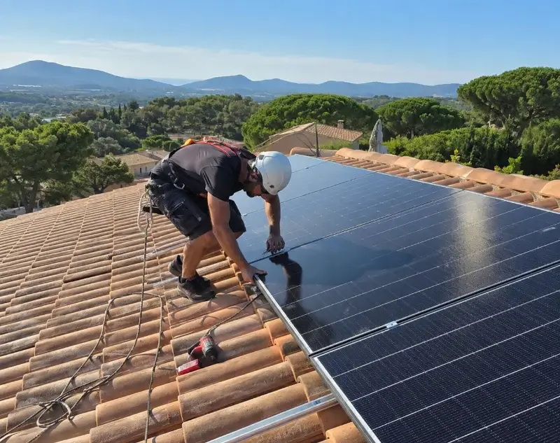 Installateur panneaux solaires Mas-Blanc-des-Alpilles — pose photovoltaïque sur toiture
