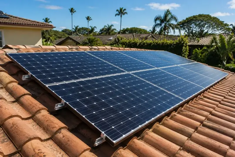 Installation de panneaux solaires à Mas-Blanc-des-Alpilles